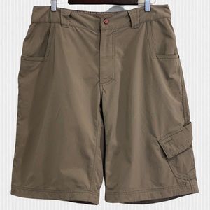 Lululemon Beige Midweight Cargo Shorts Size 36